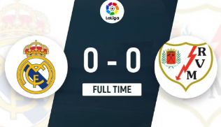 西甲-皇家马德里主场0-0平巴列卡诺 维尼修斯进球被吹