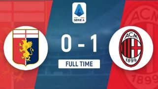 意甲-AC米兰1-0击败热那亚，普利西奇绝杀，双方门将被罚下