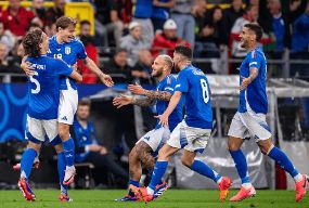 欧洲杯-意大利2-1阿尔巴尼亚 迪马尔科23秒送礼创纪录