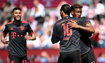 德甲-末轮绝杀夺冠！拜仁2-1科隆实现德甲11连冠 穆西亚拉制胜